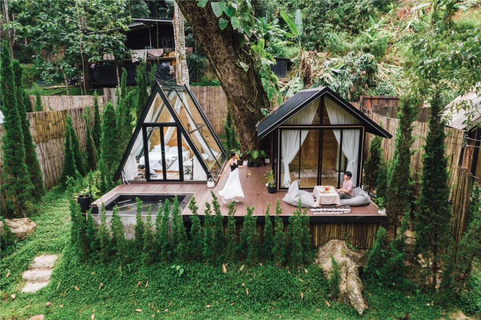 Morning Star Glamping Otel Ban Pok Nai Dış mekan fotoğraf